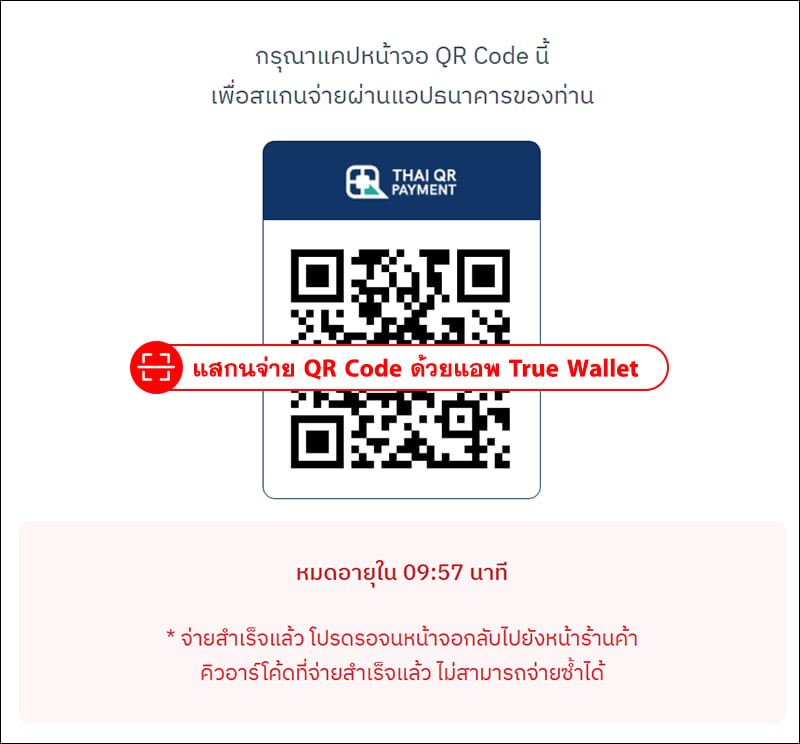 การเติมเงินด้วย TrueMoney Wallet (เพย์โซลูชั่น)
