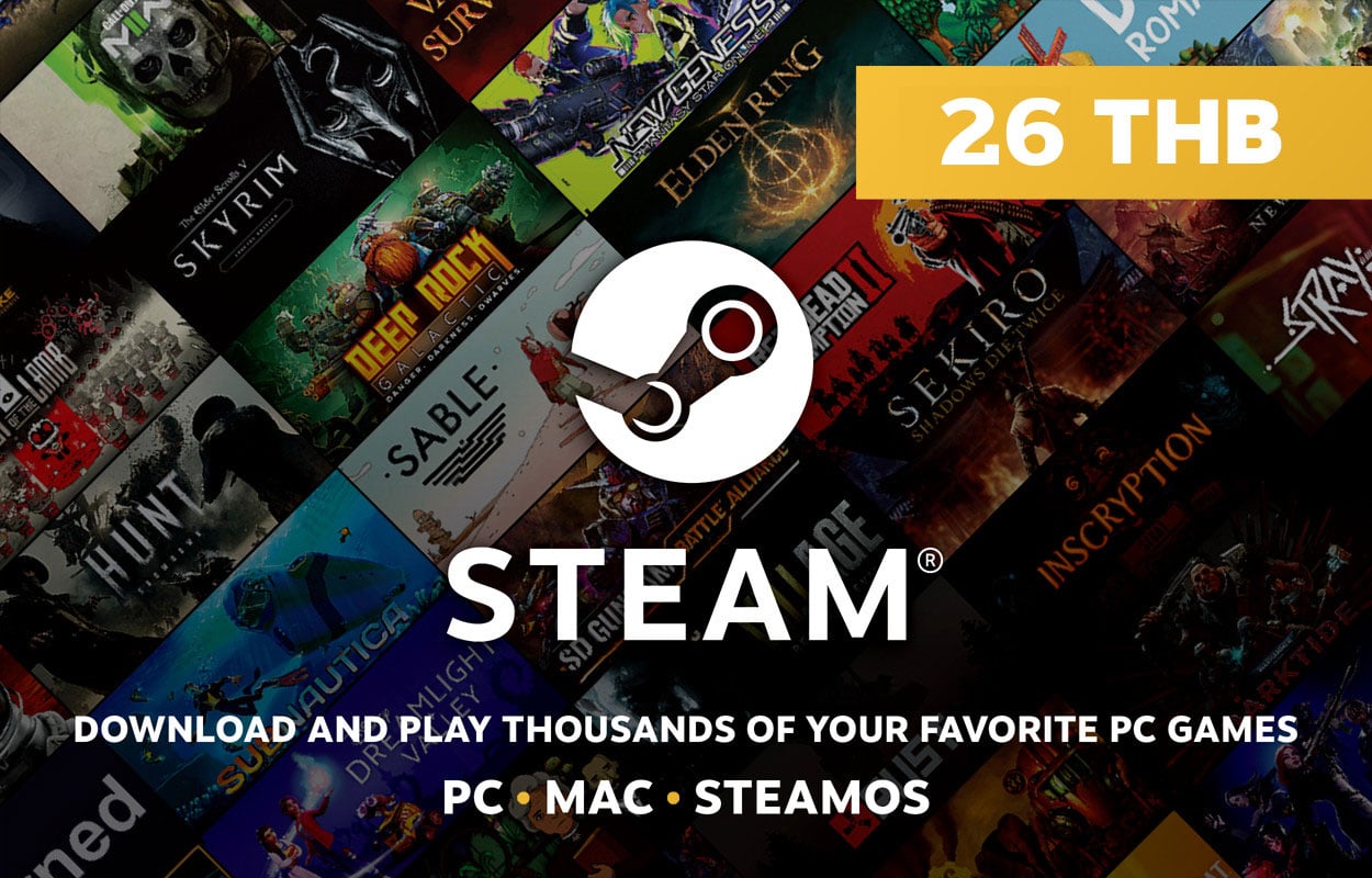Steam Wallet THB 26 ฿
