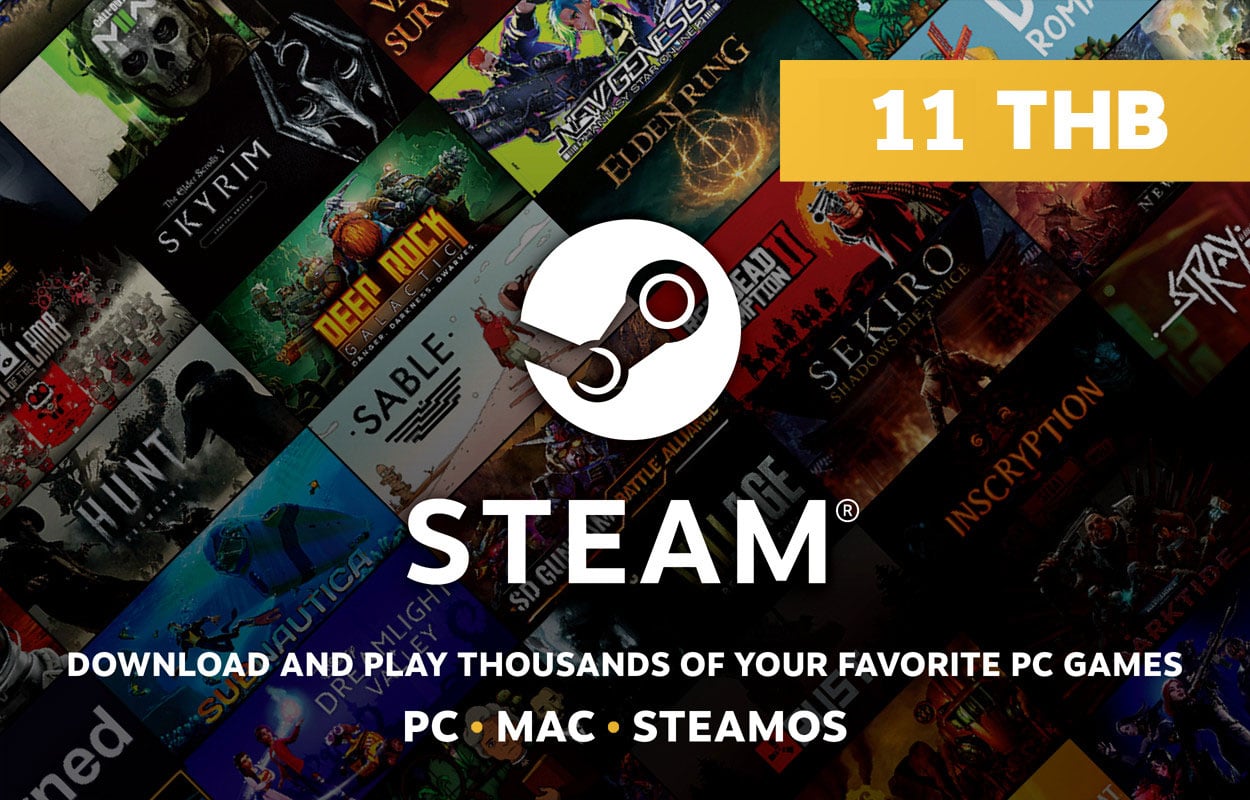 Steam Wallet THB 11 ฿